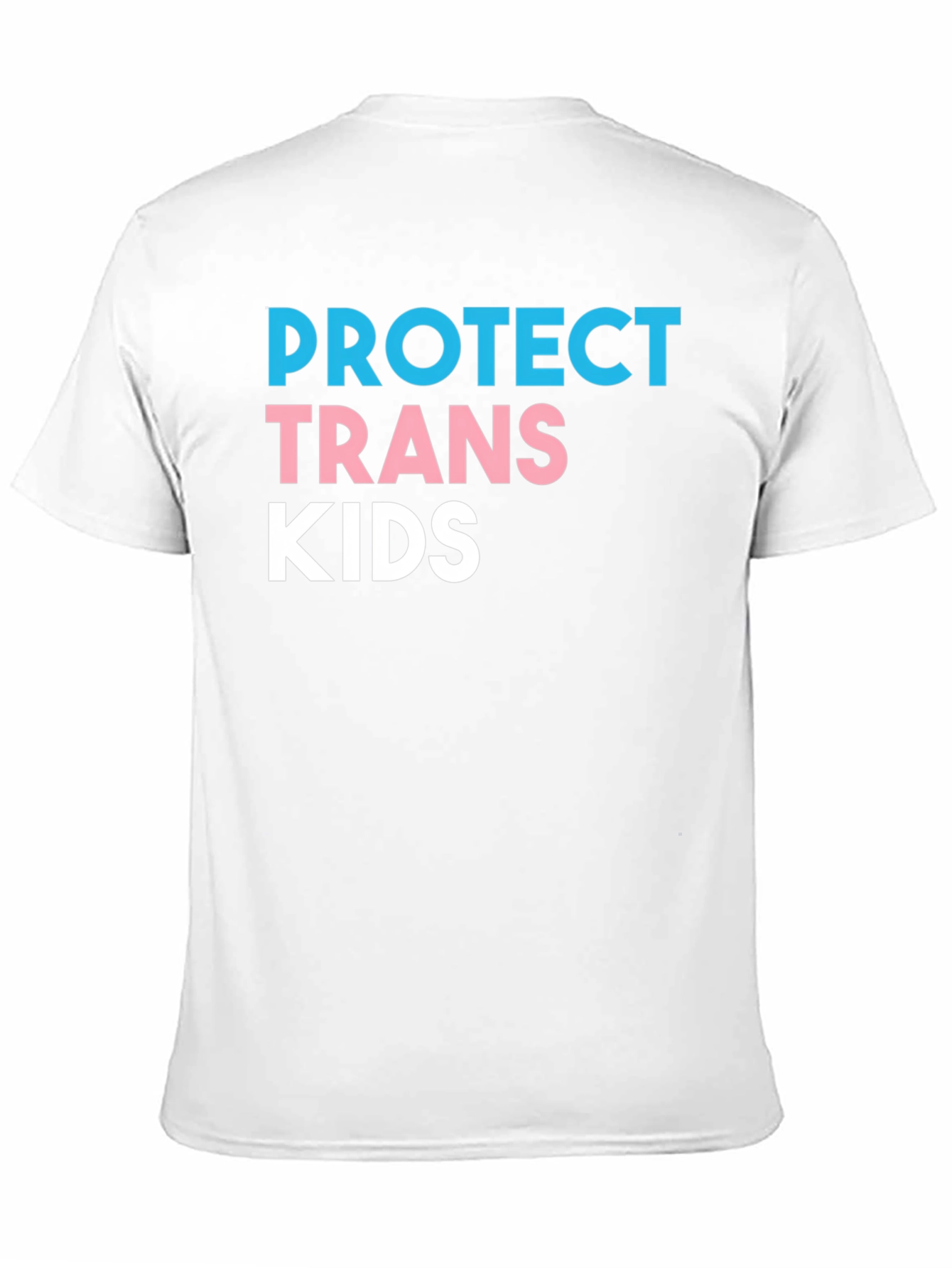 Protect Trans Kids Black Graphic T-Shirt