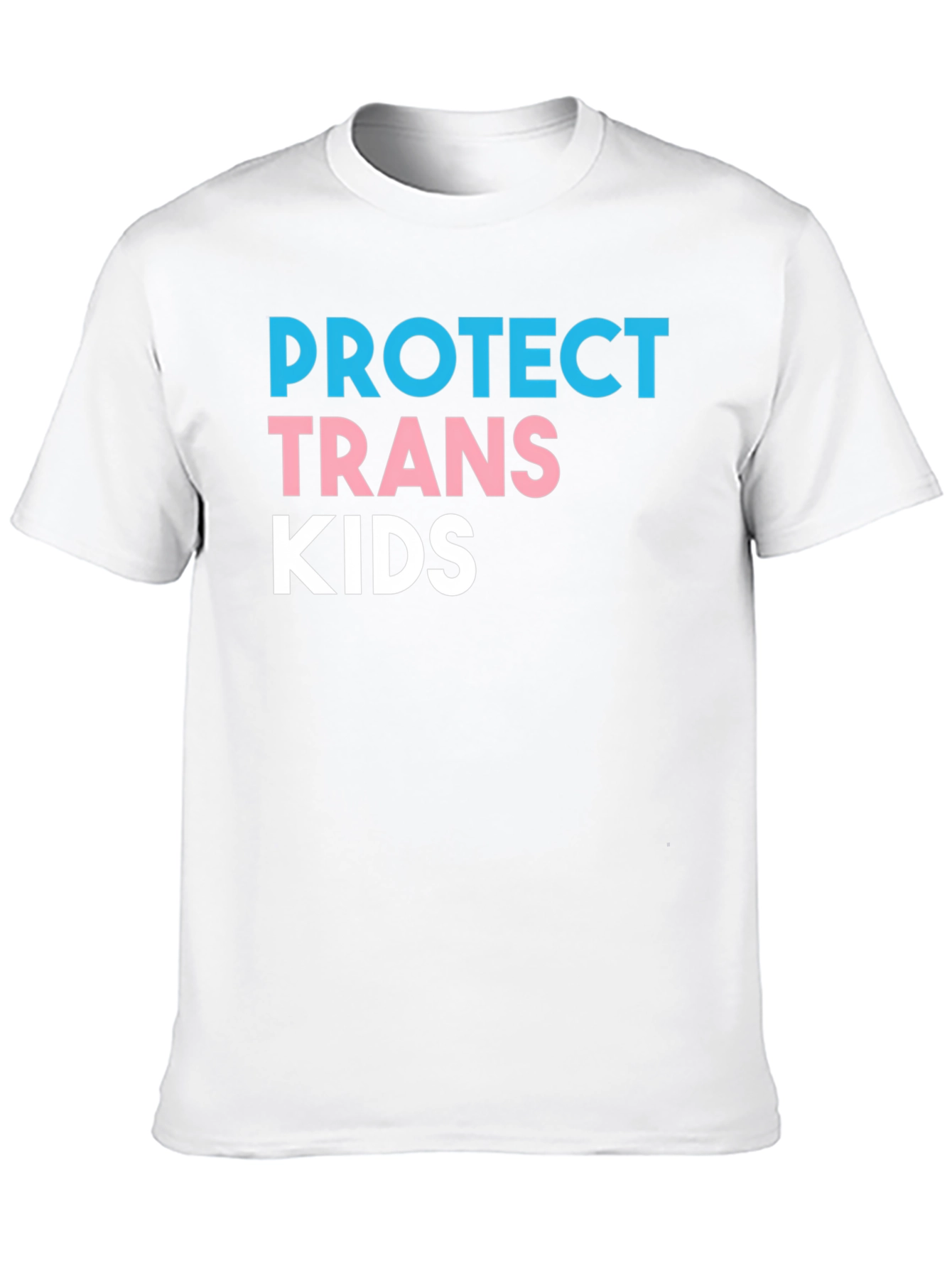Protect Trans Kids Black Graphic T-Shirt