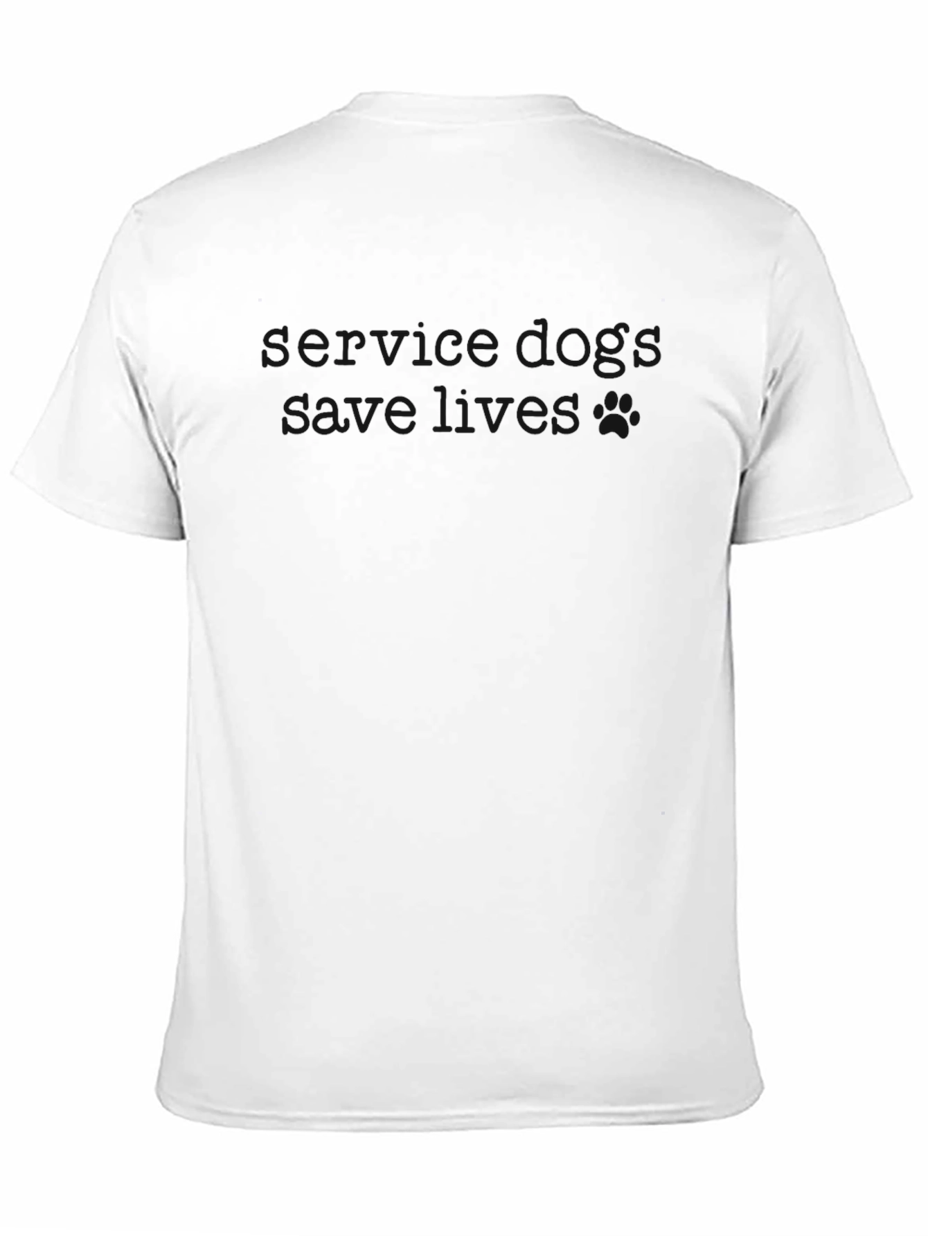 Mens Black Short Sleeve Crew Neck T-Shirt