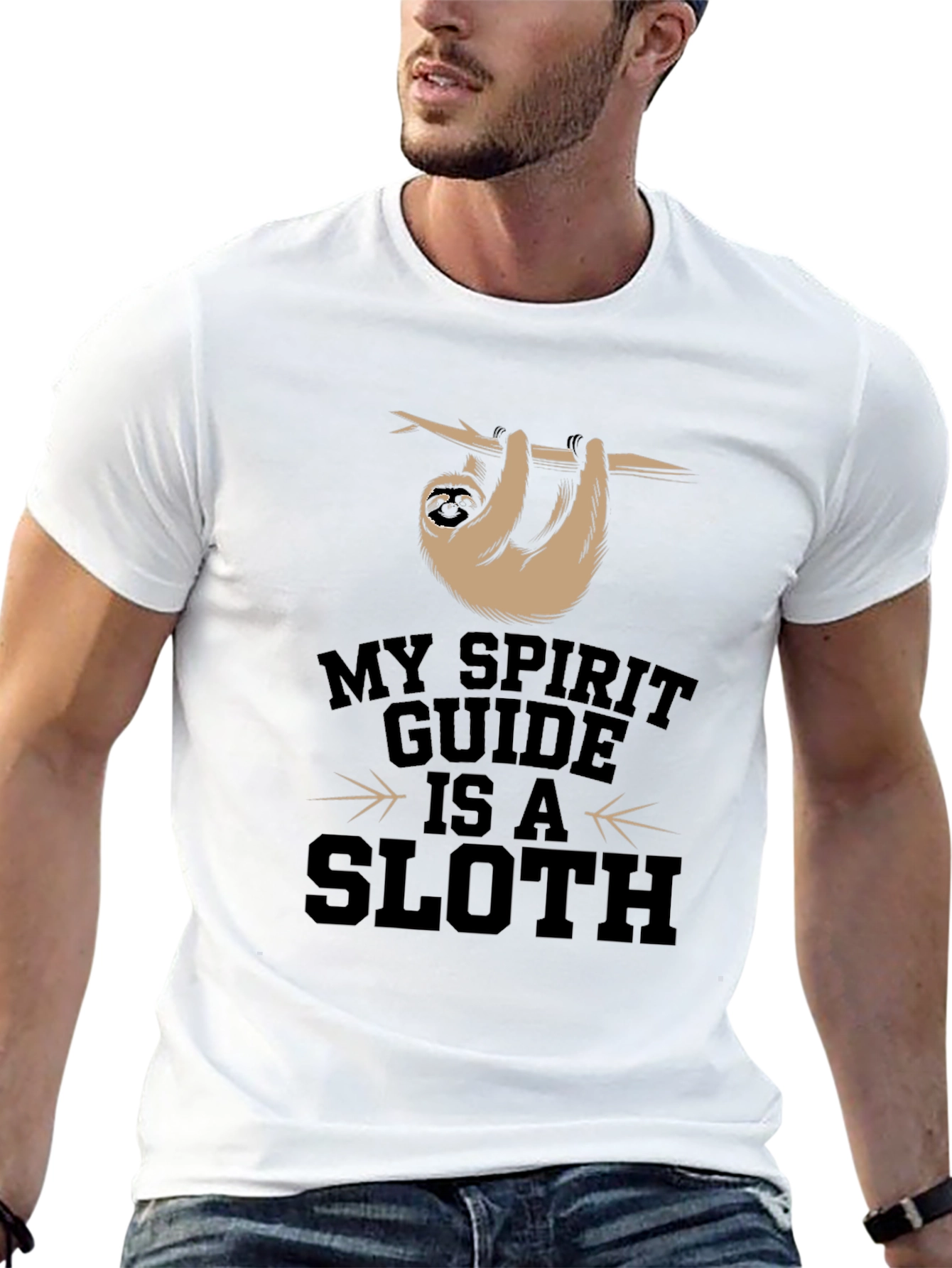 My Spirit Guide is a Sloth T-Shirt