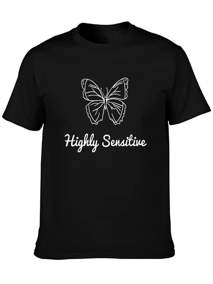 Highly Sensitive Butterfly Graphic Tee