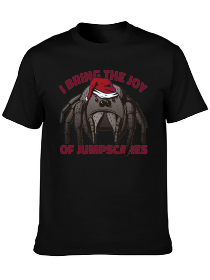 Jumpscares Christmas Spider T-Shirt