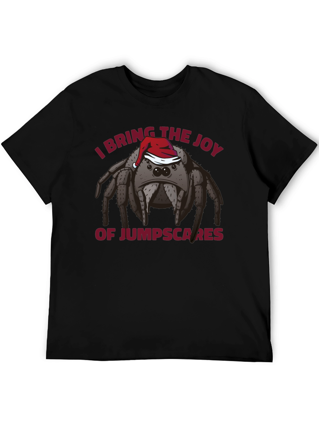 Jumpscares Christmas Spider T-Shirt