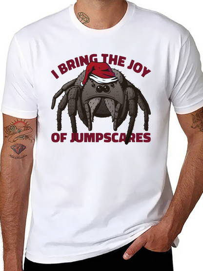 Jumpscares Christmas Spider T-Shirt