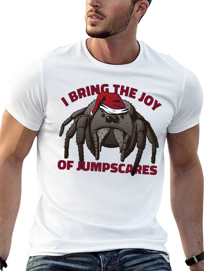 Jumpscares Christmas Spider T-Shirt