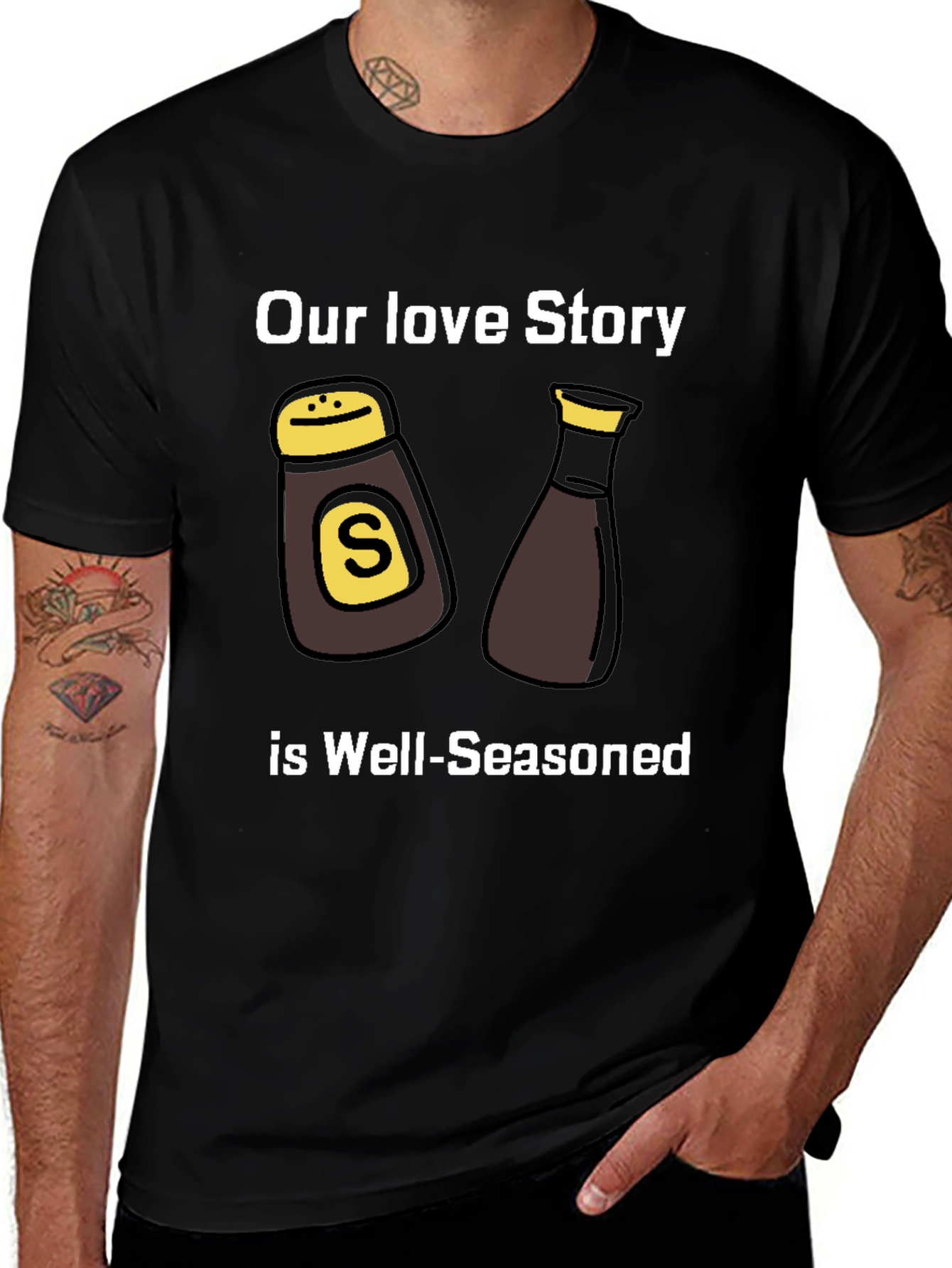 Well-Seasoned Love Story Graphic T-Shirt