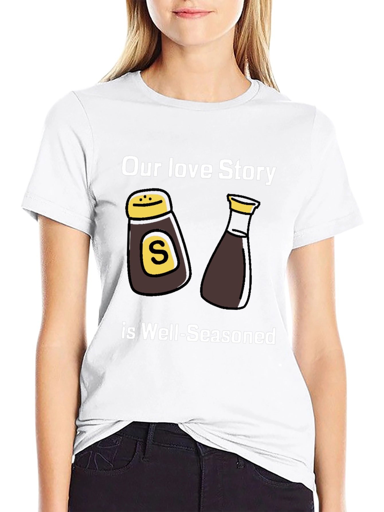 Well-Seasoned Love Story Graphic T-Shirt