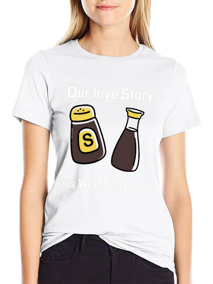 Well-Seasoned Love Story Graphic T-Shirt