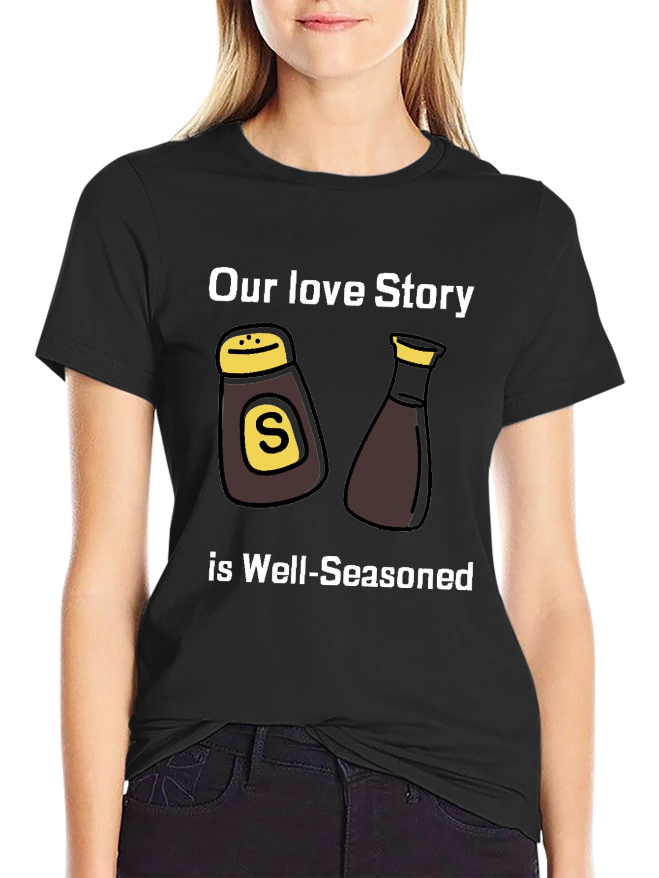 Well-Seasoned Love Story Graphic T-Shirt