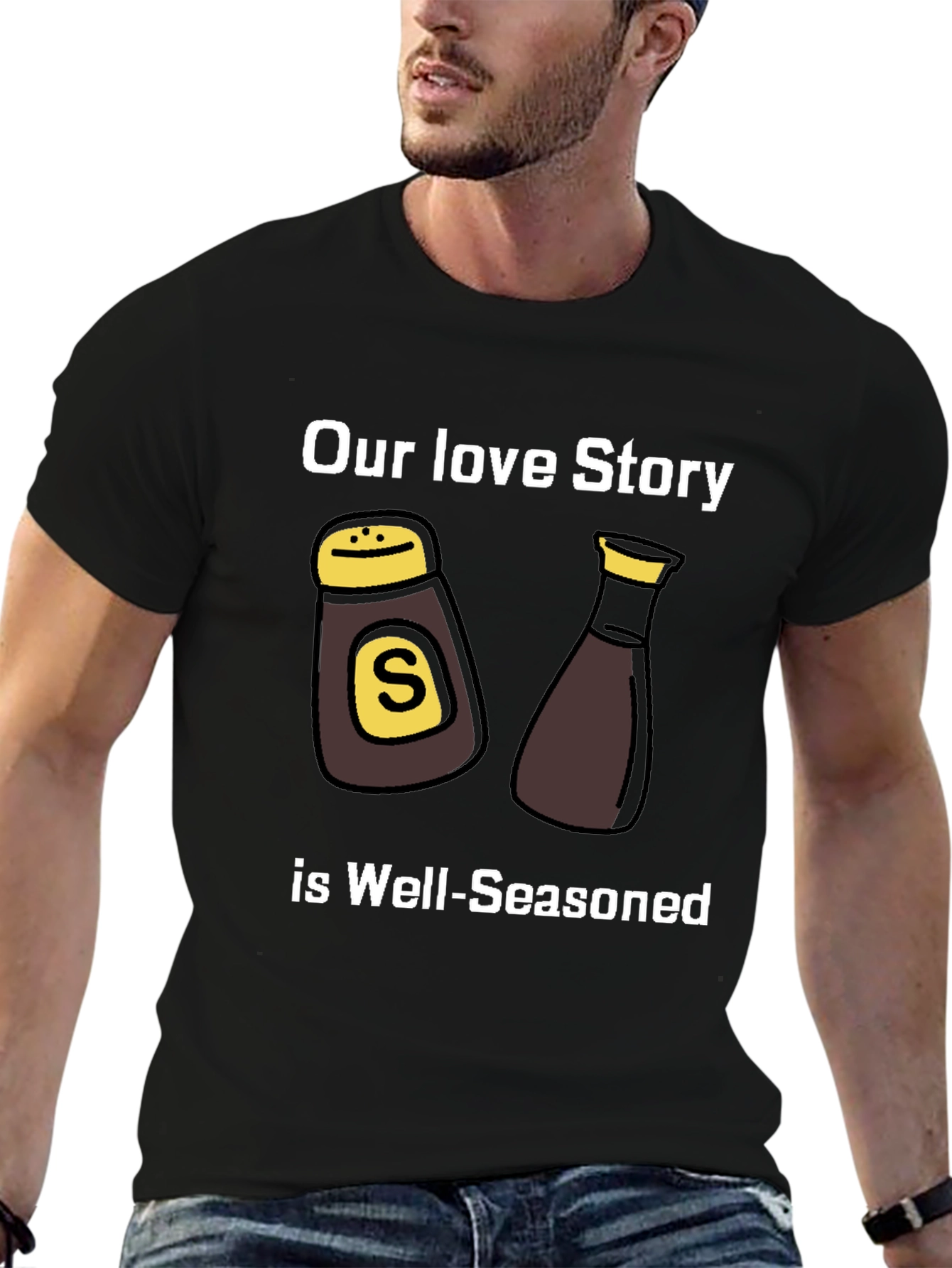Well-Seasoned Love Story Graphic T-Shirt
