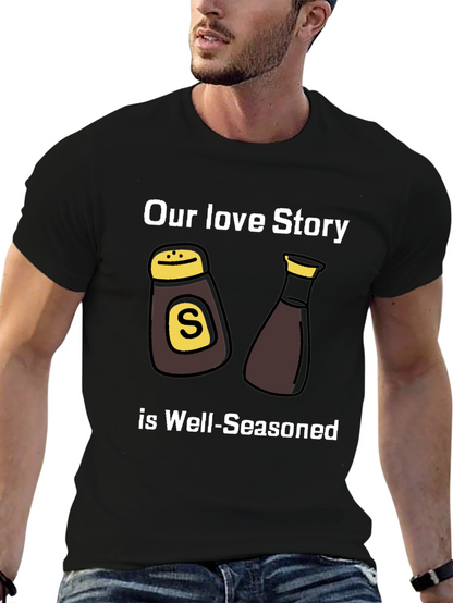 Well-Seasoned Love Story Graphic T-Shirt
