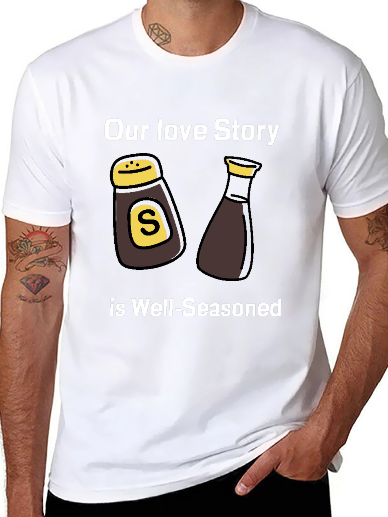 Well-Seasoned Love Story Graphic T-Shirt
