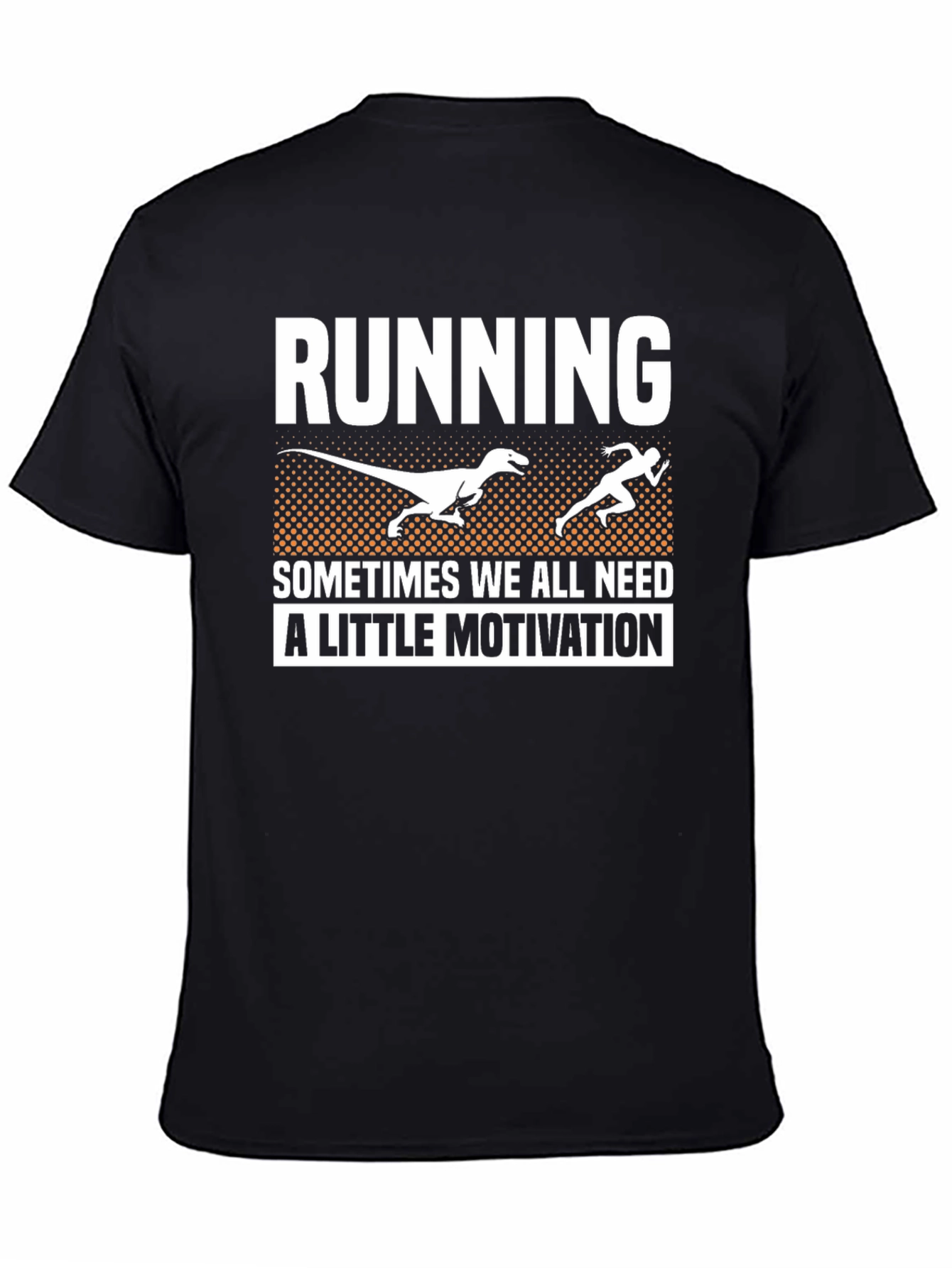 Running Dinosaur Motivation T-Shirt