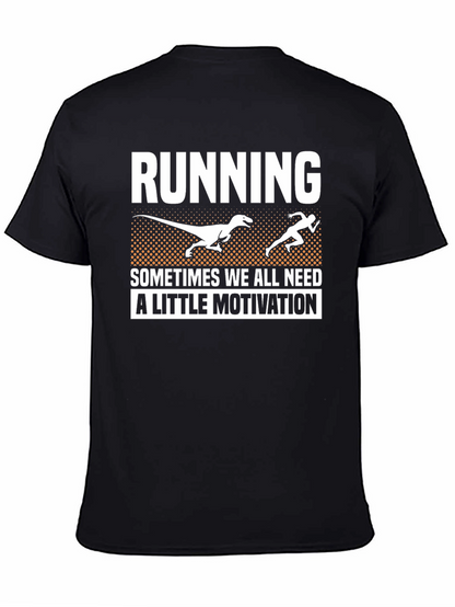 Running Dinosaur Motivation T-Shirt