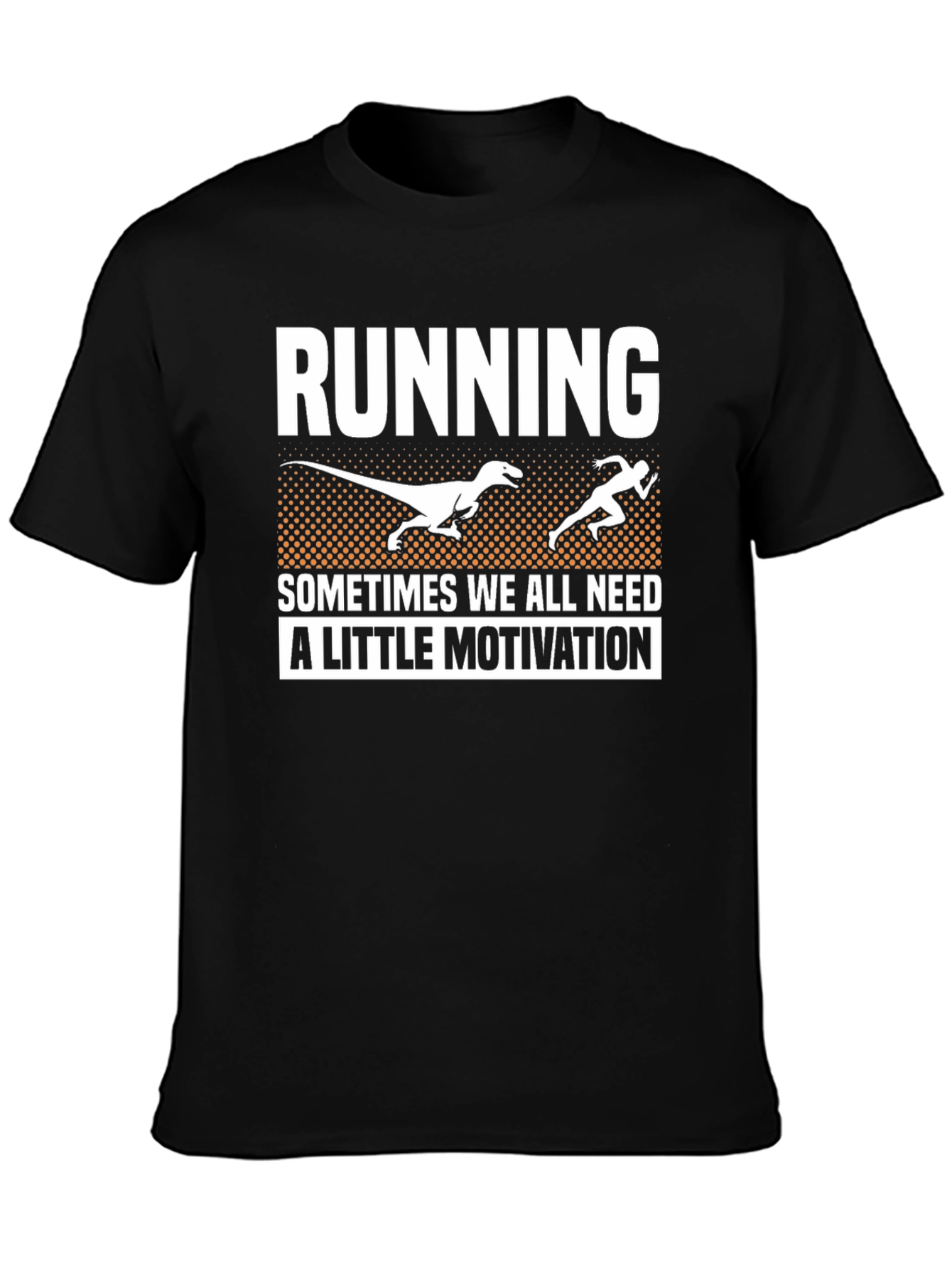 Running Dinosaur Motivation T-Shirt