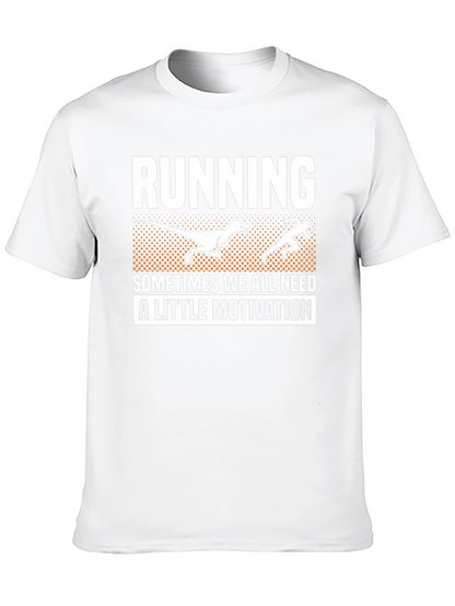 Running Dinosaur Motivation T-Shirt