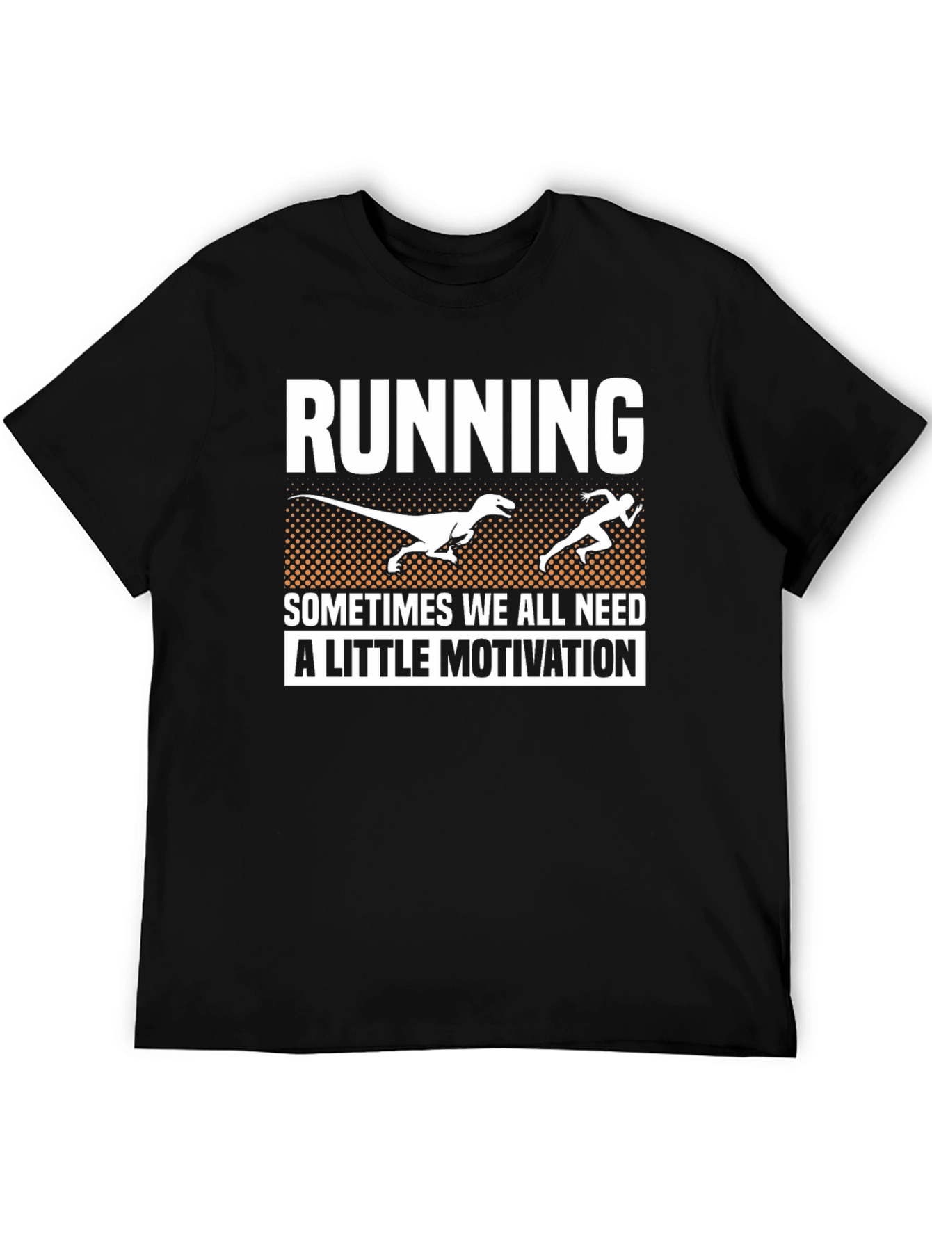 Running Dinosaur Motivation T-Shirt