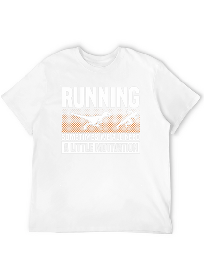 Running Dinosaur Motivation T-Shirt