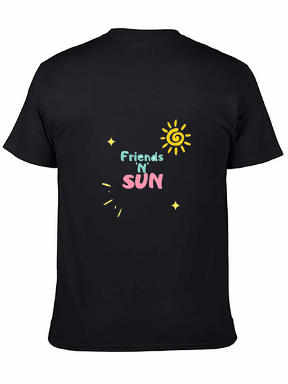 Friends N Sun Black T-Shirt