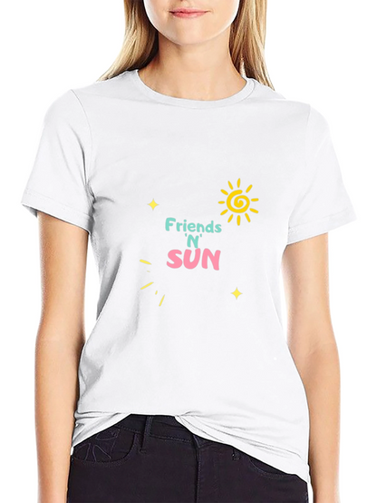 Friends N Sun Black T-Shirt