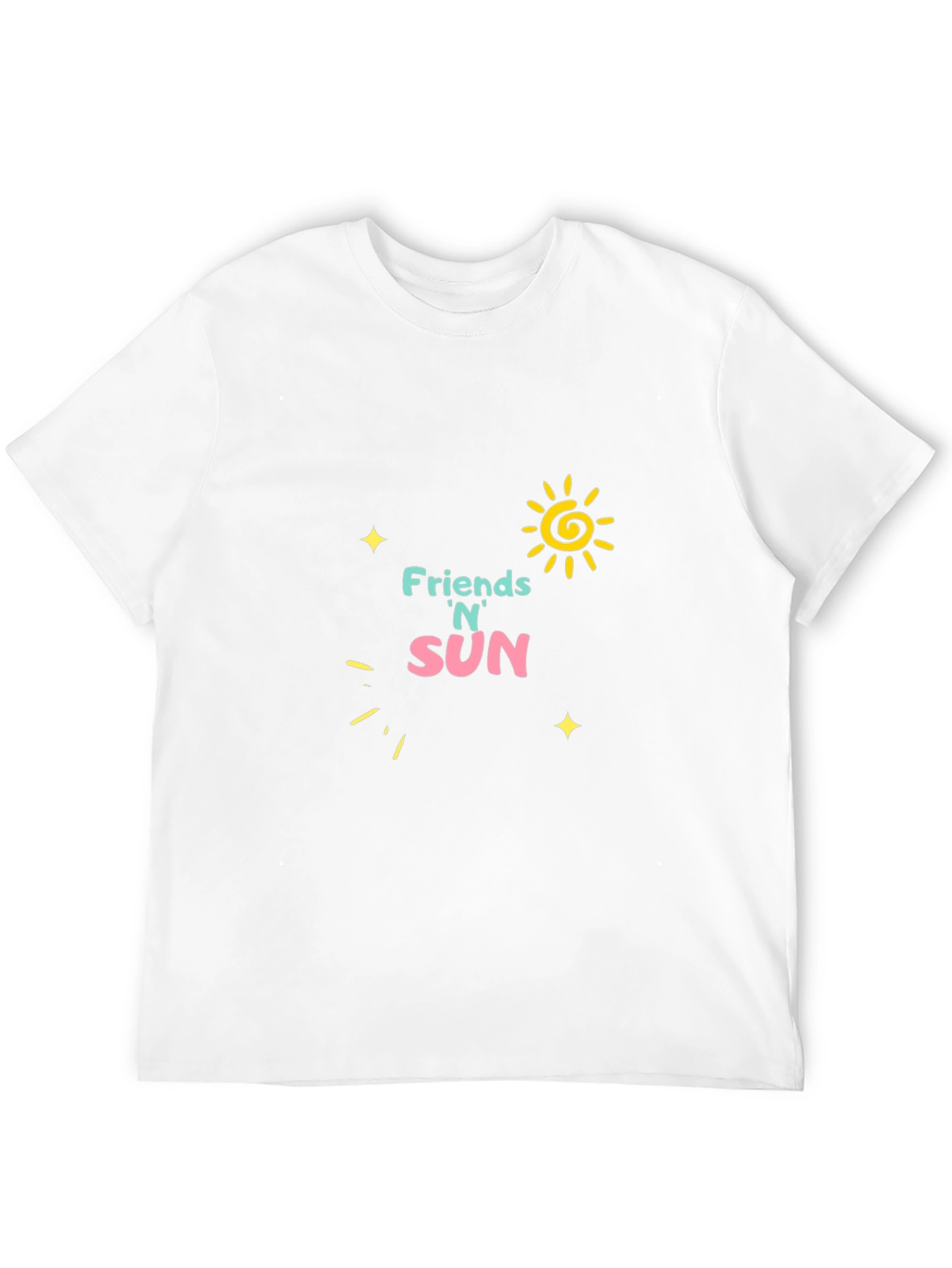 Friends N Sun Black T-Shirt
