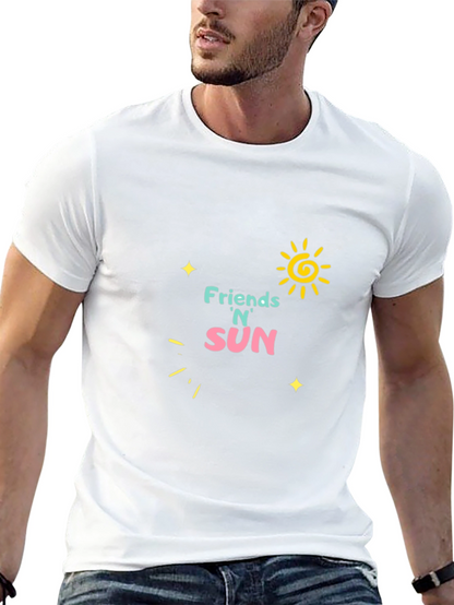 Friends N Sun Black T-Shirt