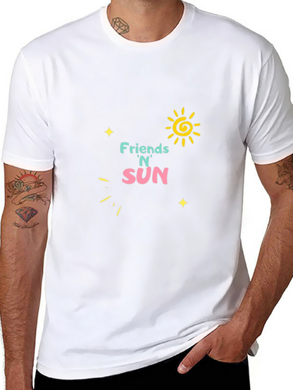 Friends N Sun Black T-Shirt