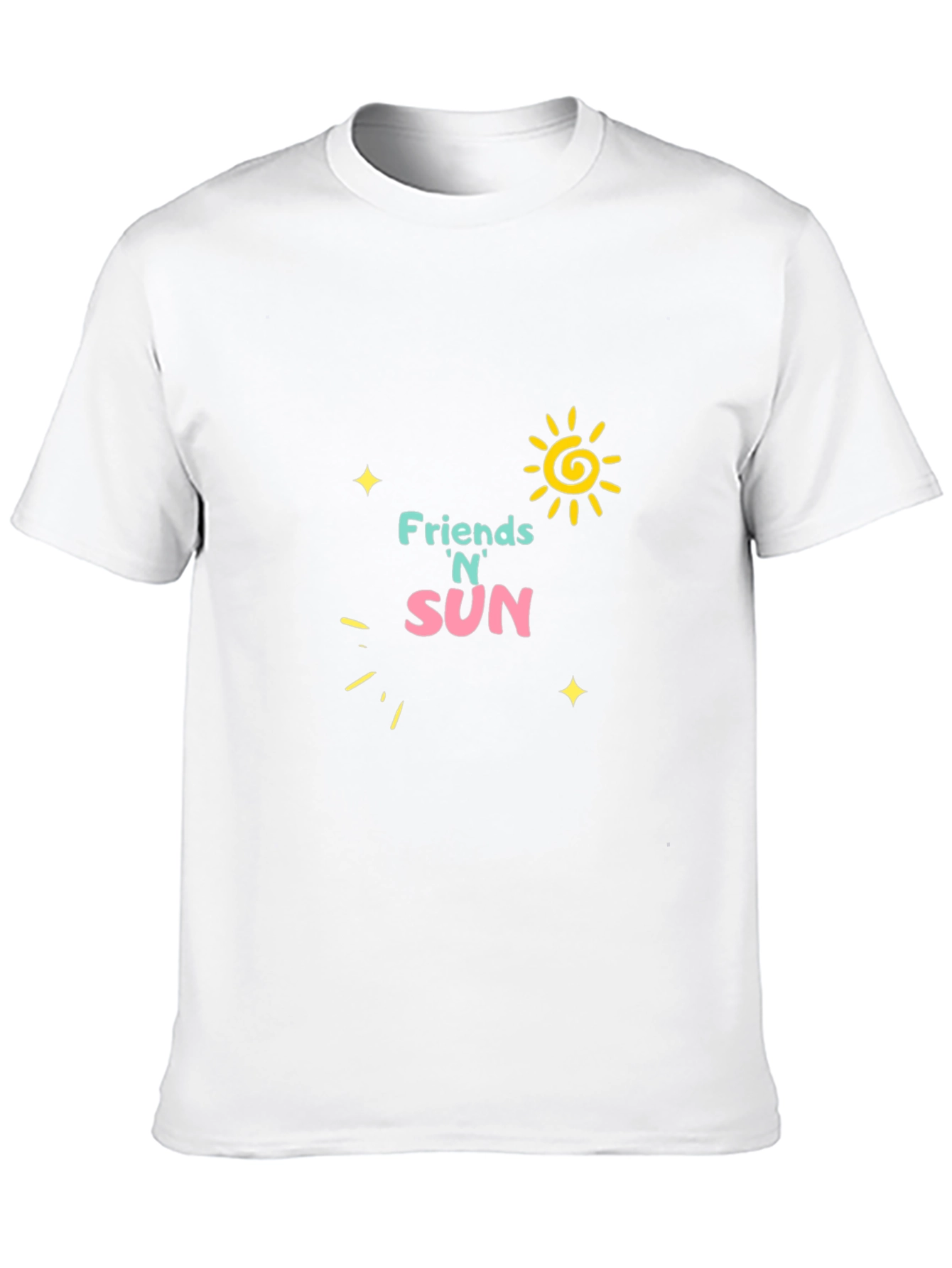 Friends N Sun Black T-Shirt