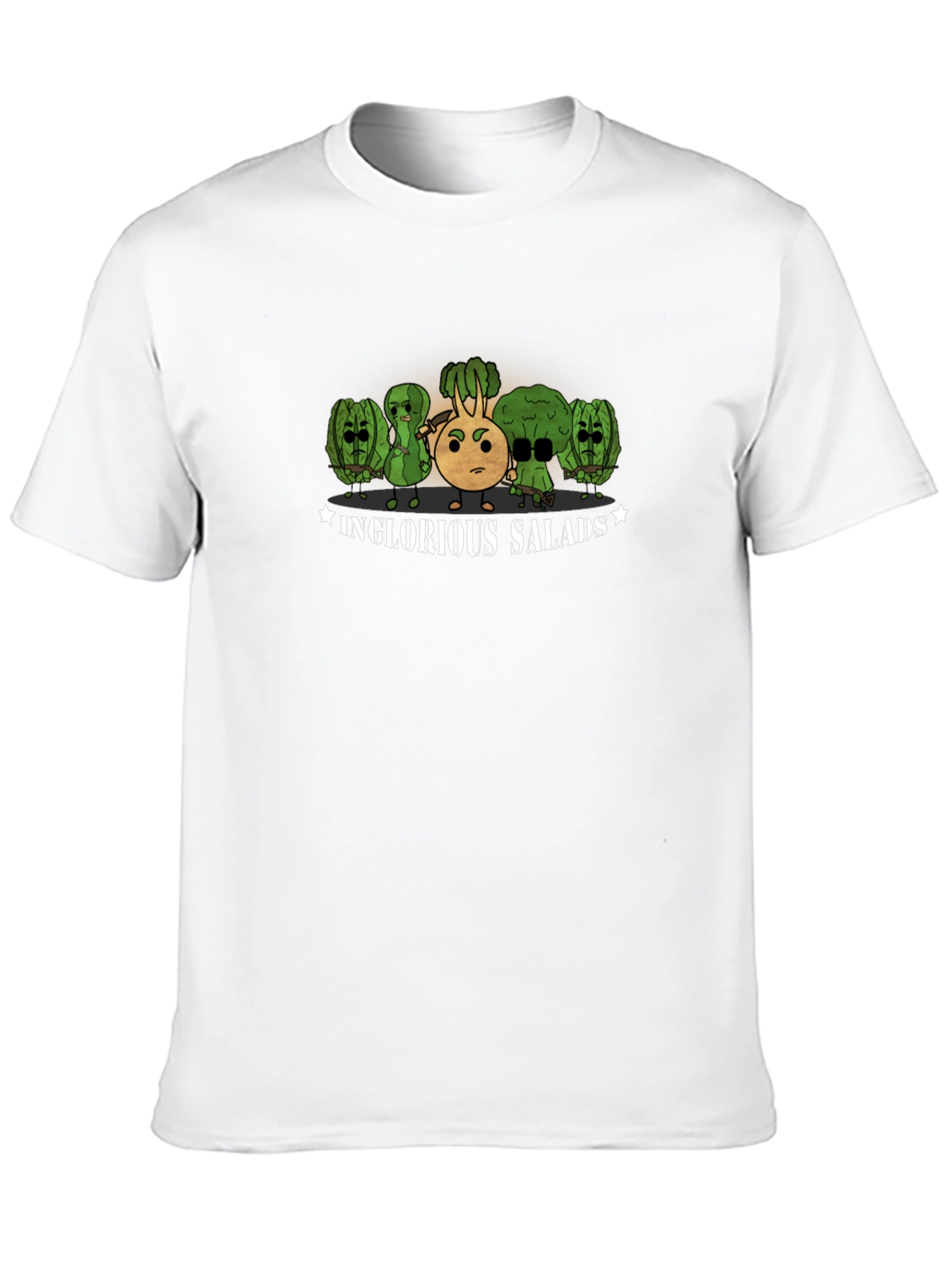 Inglorious Salads Graphic Black T-Shirt