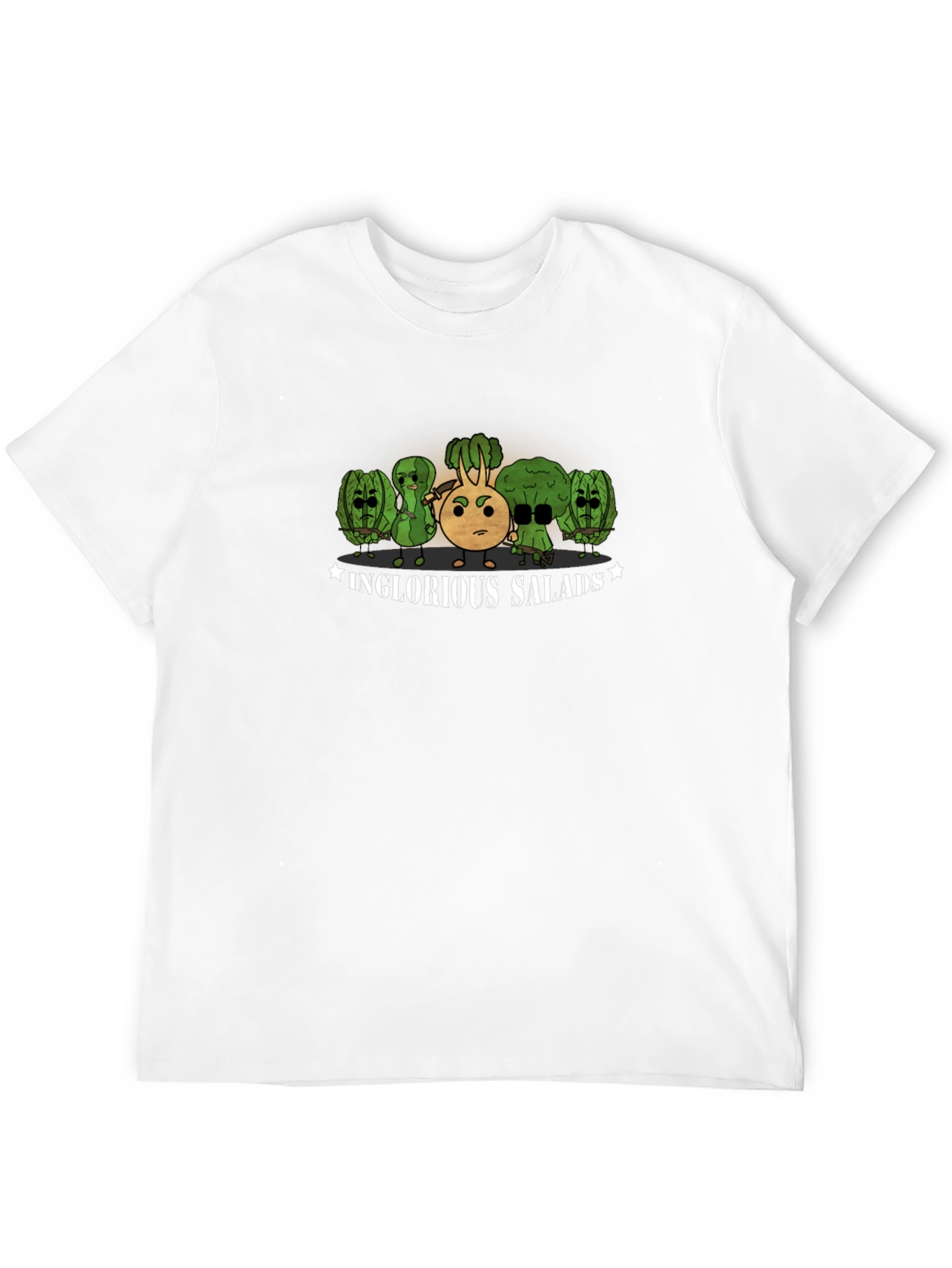 Inglorious Salads Graphic Black T-Shirt