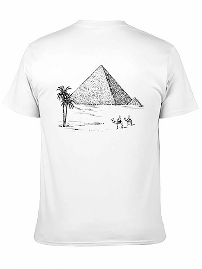 Egyptian Pyramid T-Shirt - Graphic Tee