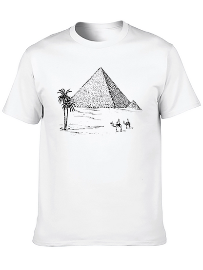 Egyptian Pyramid T-Shirt - Graphic Tee