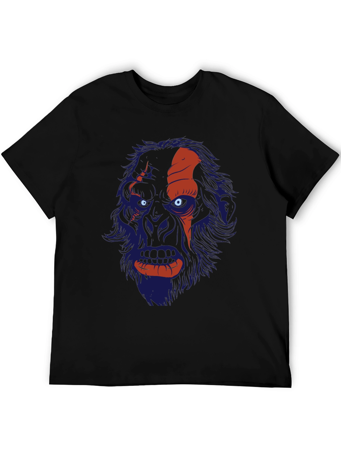 Monster Graphic Tee - Black