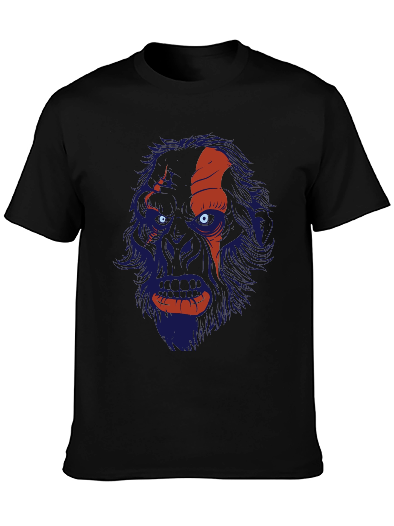 Monster Graphic Tee - Black