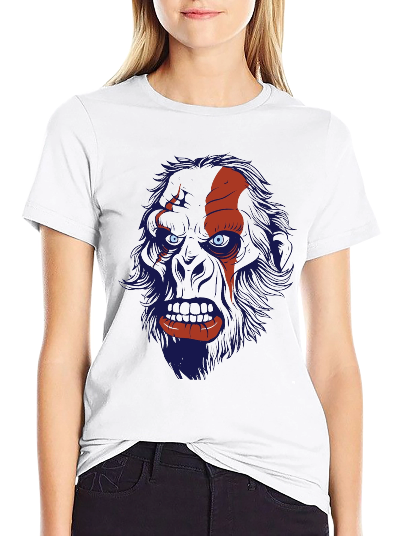 Monster Graphic Tee - Black