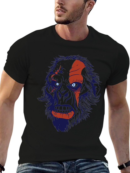 Monster Graphic Tee - Black