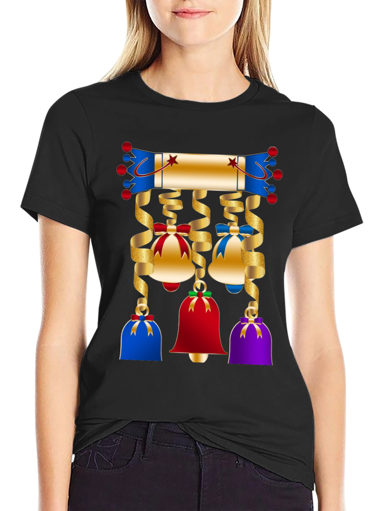 Festive Holiday Bell T-Shirt