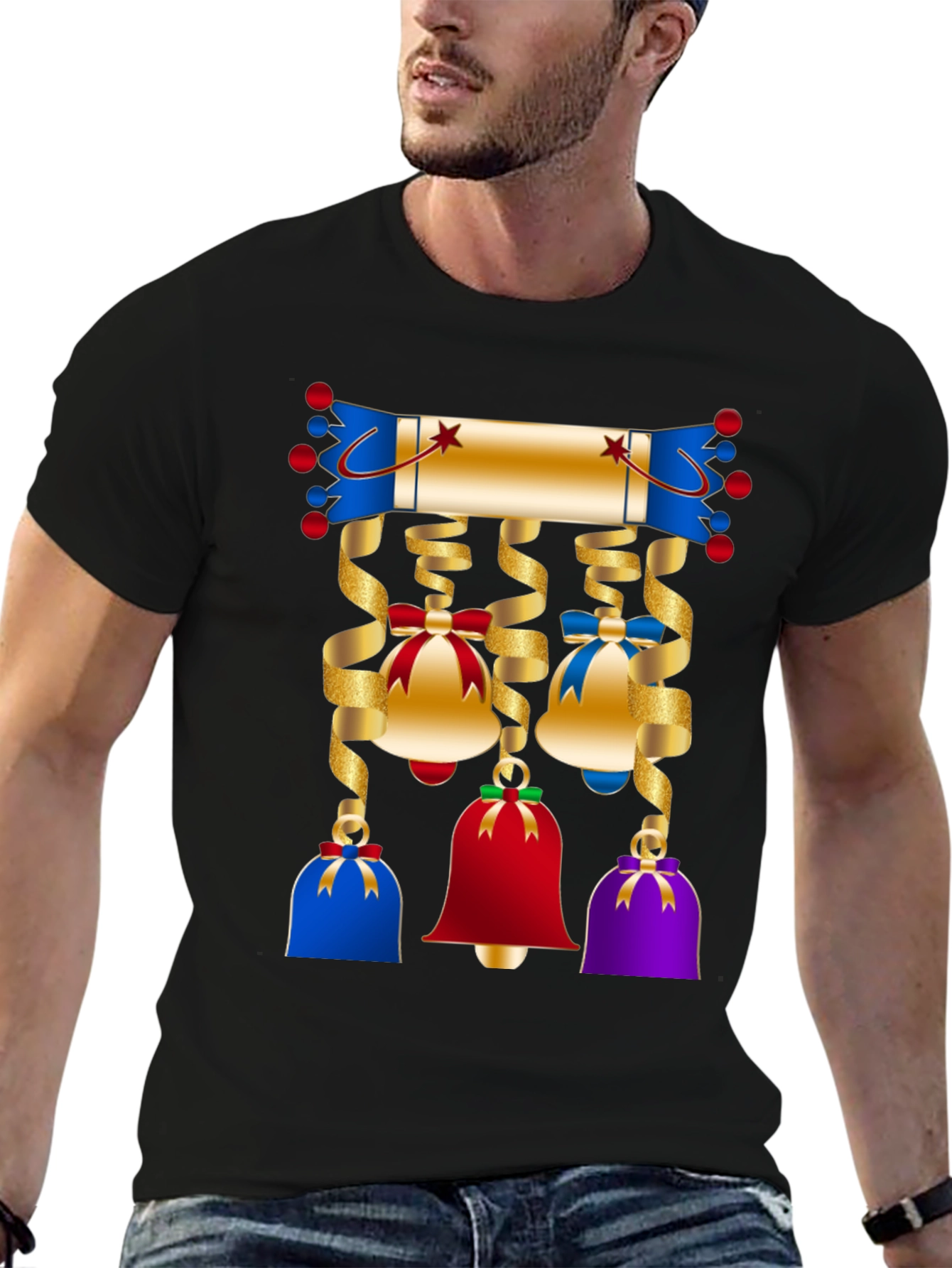 Festive Holiday Bell T-Shirt