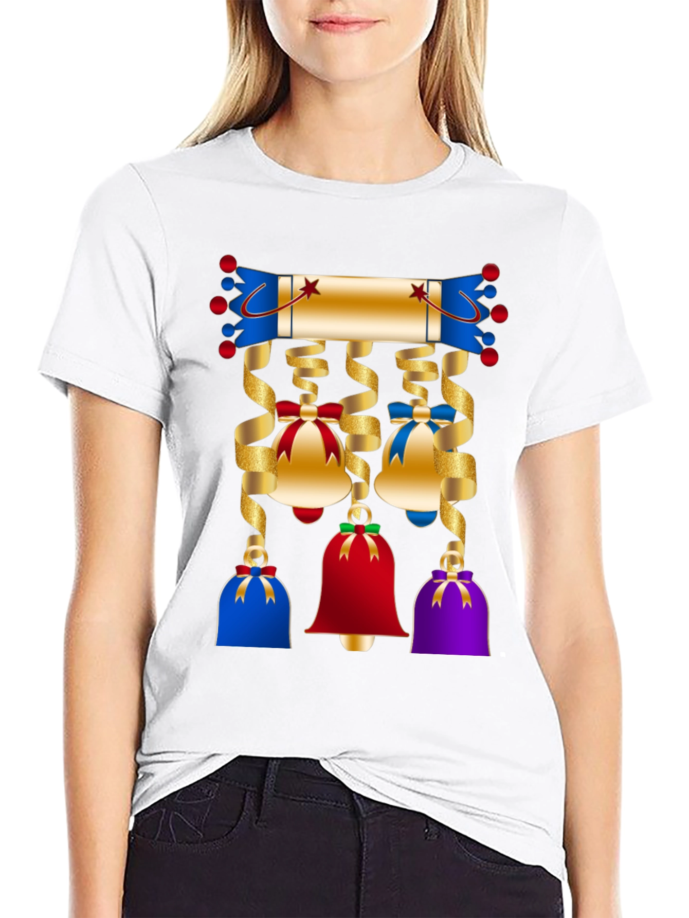 Festive Holiday Bell T-Shirt