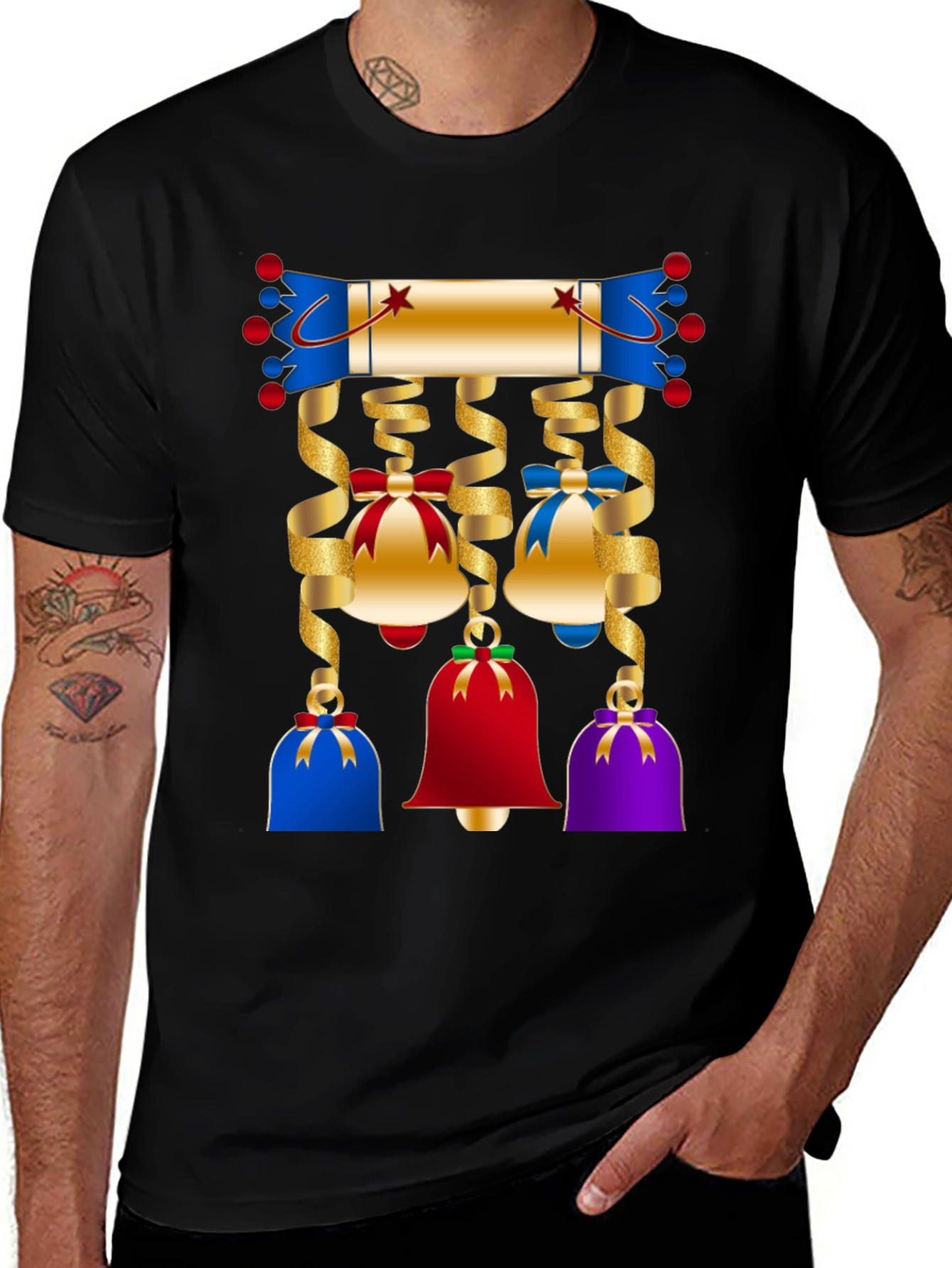 Festive Holiday Bell T-Shirt