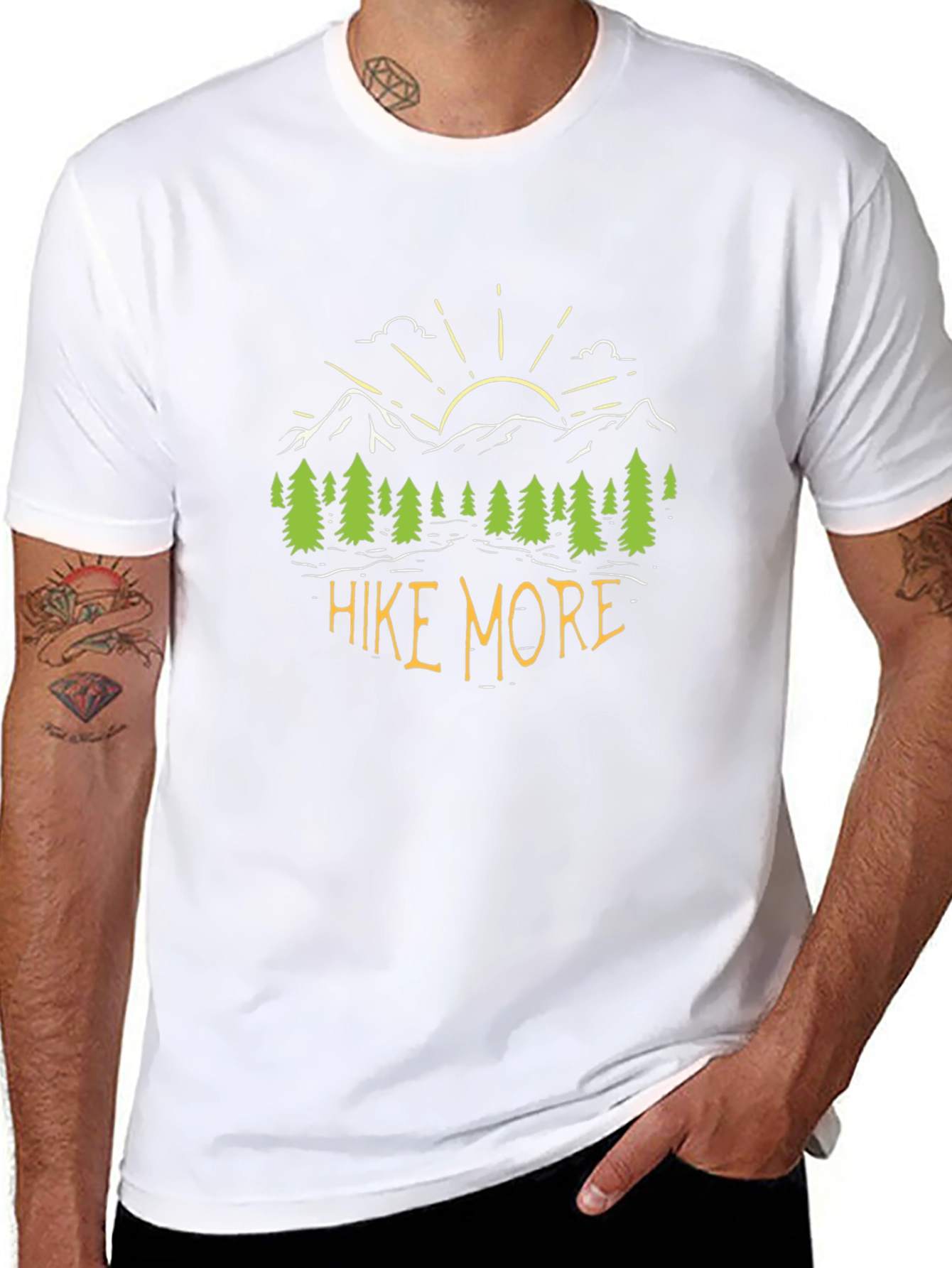 Hike More T-Shirt - Nature Adventure Tee
