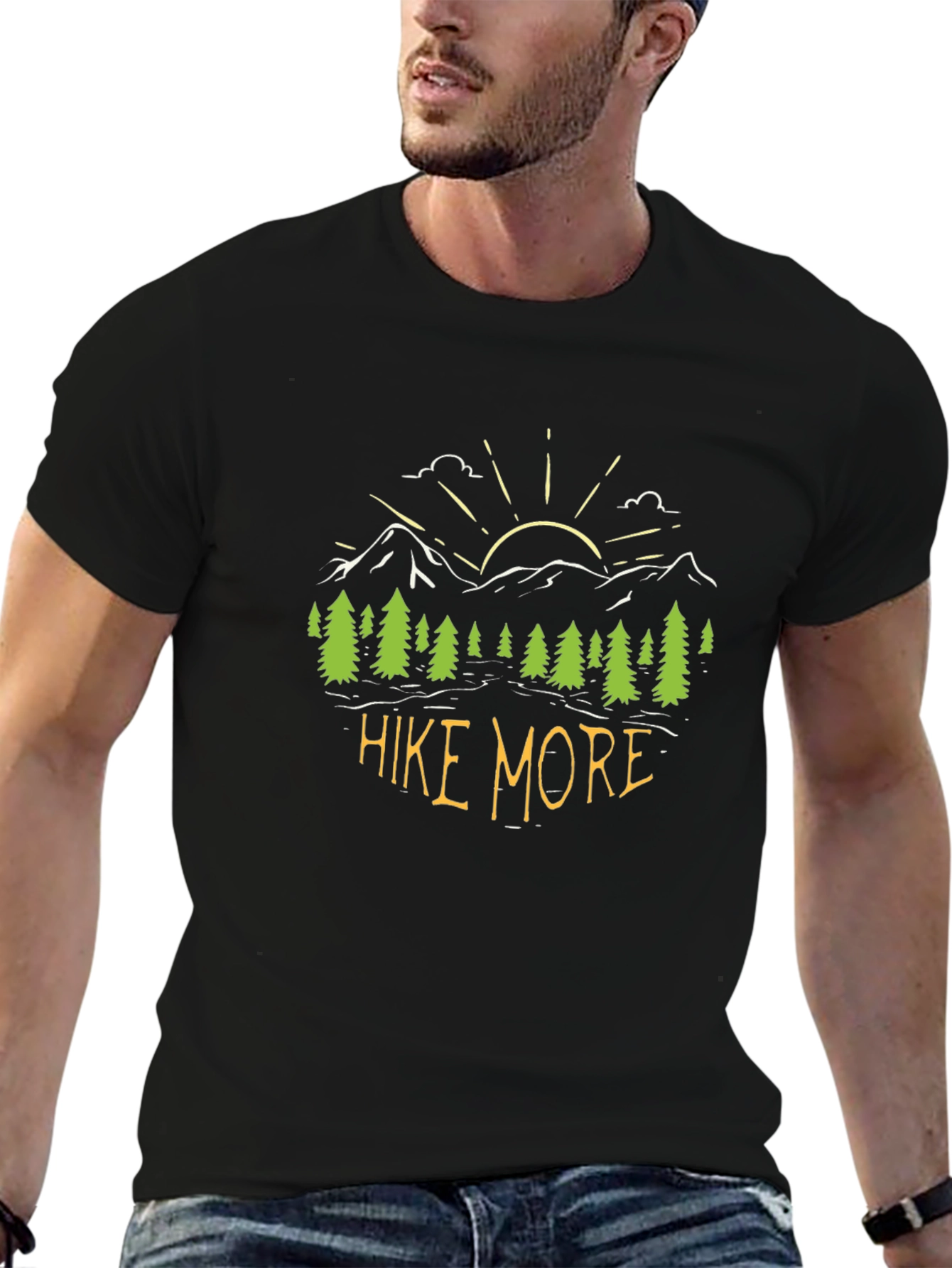 Hike More T-Shirt - Nature Adventure Tee