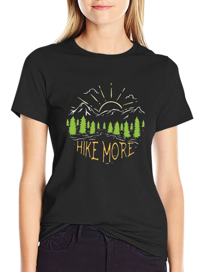 Hike More T-Shirt - Nature Adventure Tee