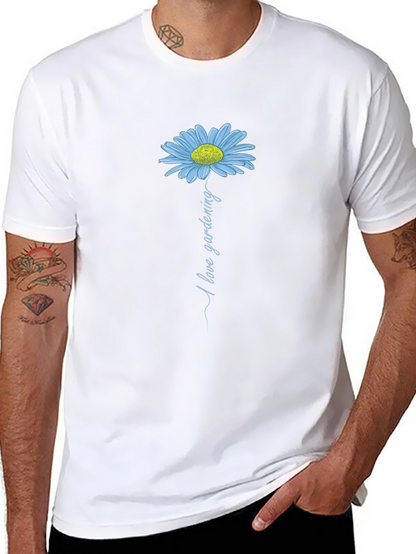 I Love Gardening Graphic Tee - Black Unisex Shirt