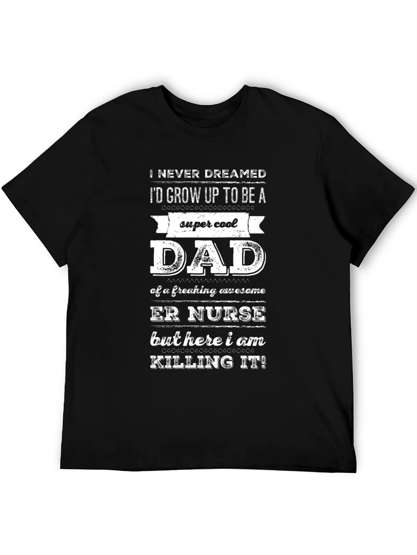 Cool ER Nurse Dad T-Shirt
