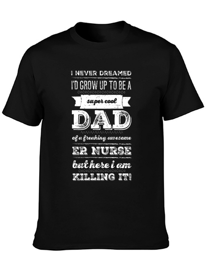Cool ER Nurse Dad T-Shirt