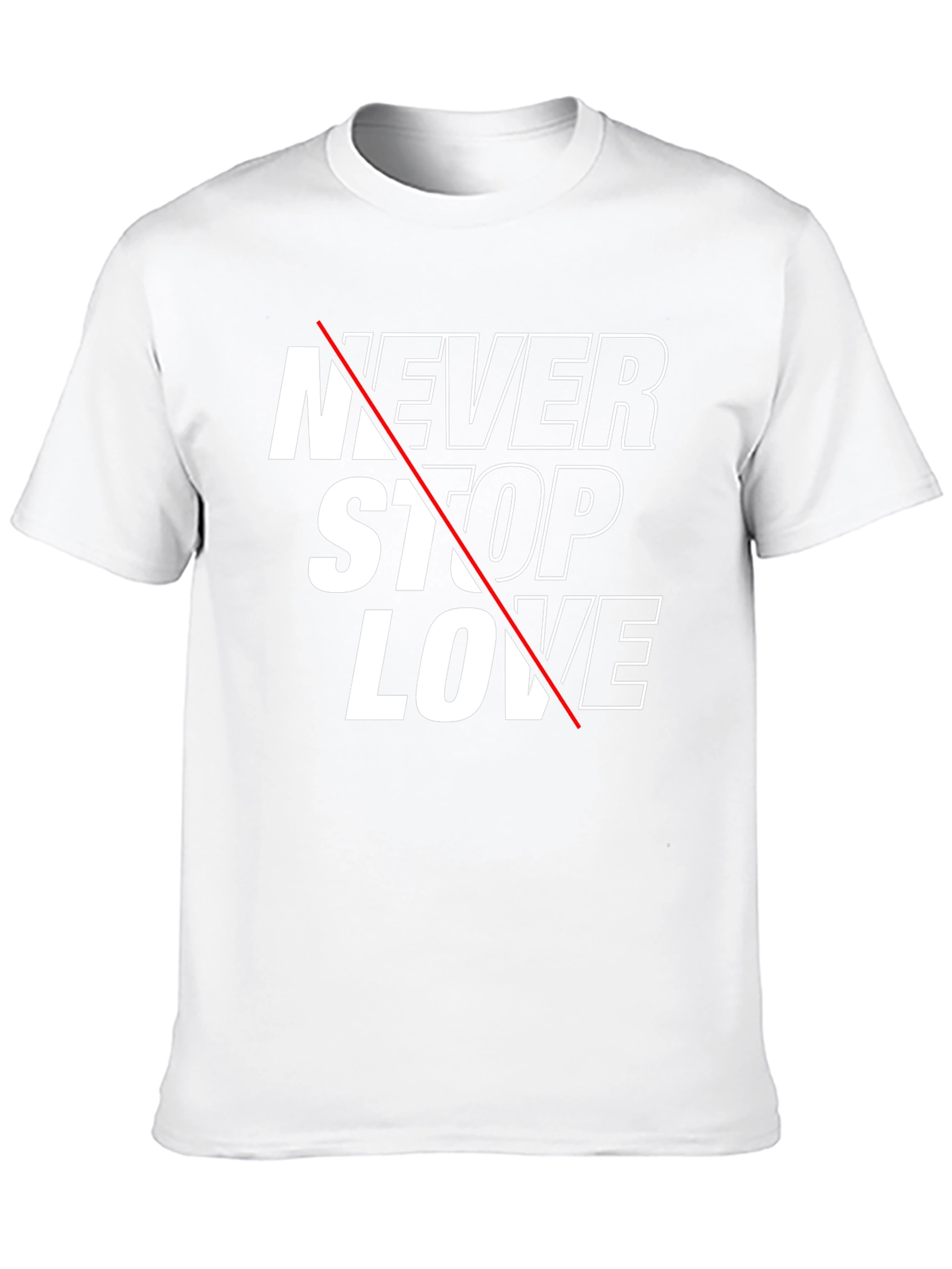 Never Stop Love Graphic Tee