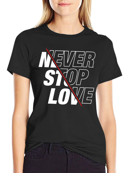 Never Stop Love Graphic Tee