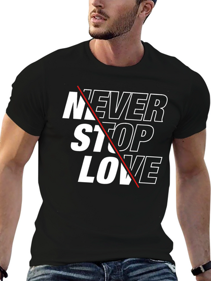 Never Stop Love Graphic Tee