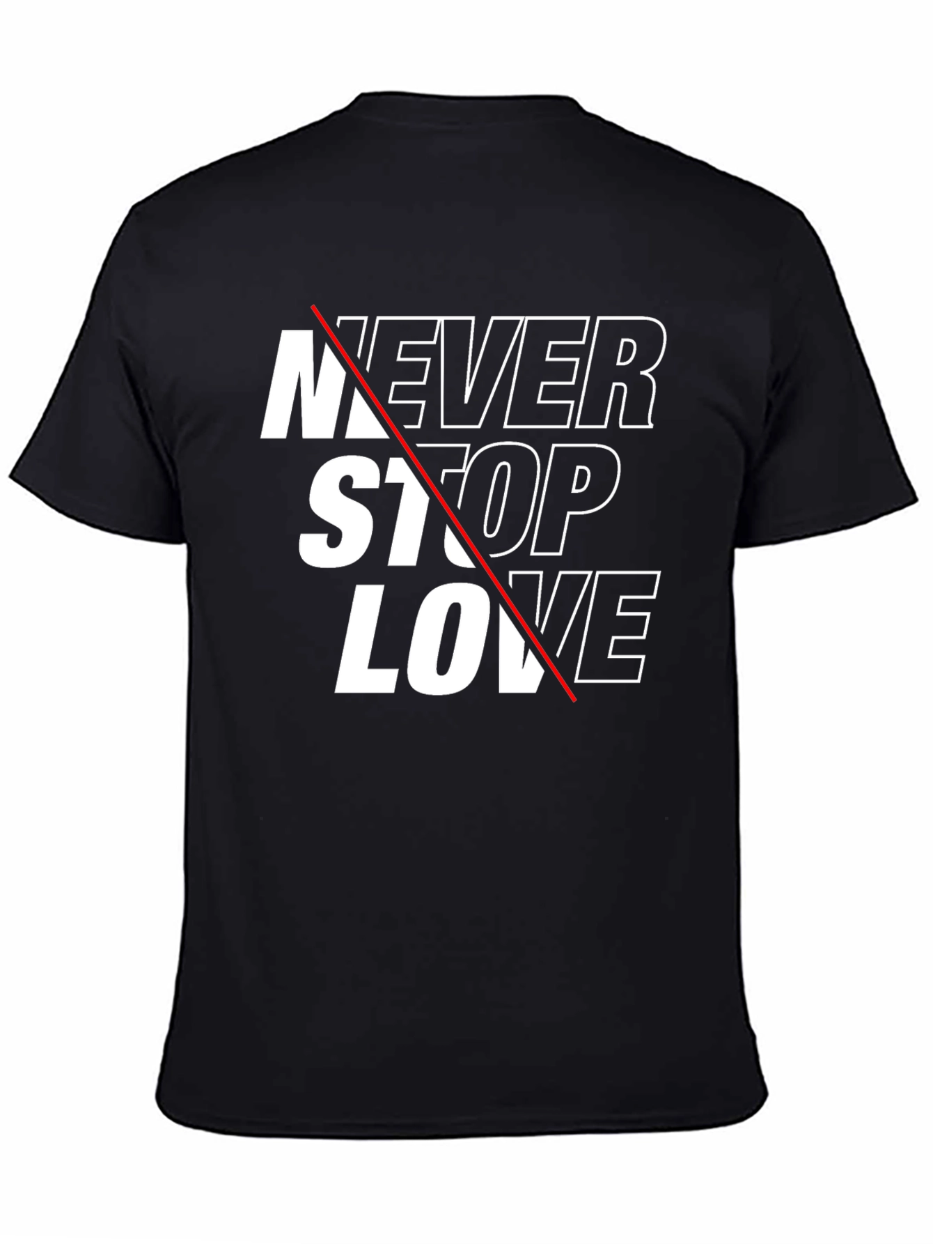 Never Stop Love Graphic Tee